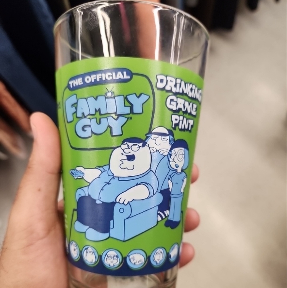 Family guy drinking game Pint